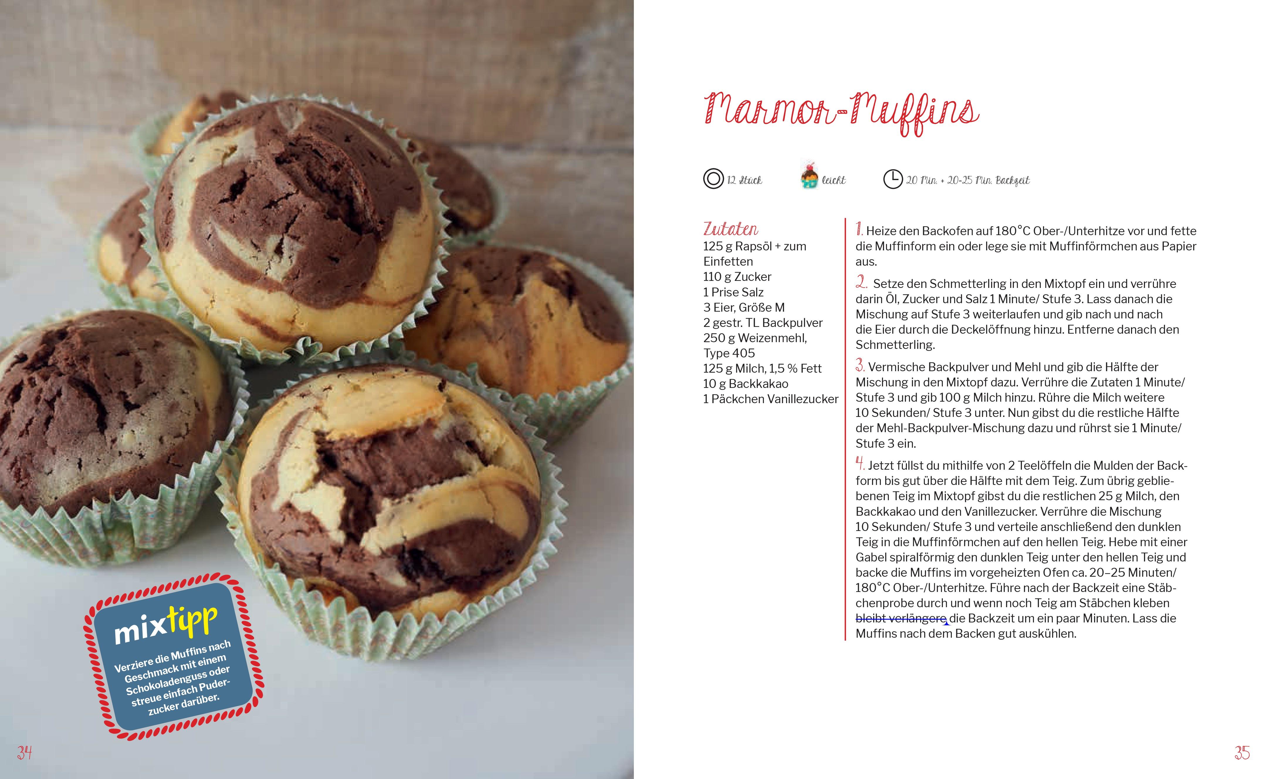 Beispielinhalt (Bild) mixtipp: Muffins und Cupcakes