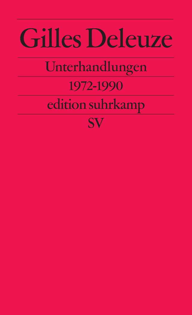 Vorderes Coverbild Unterhandlungen