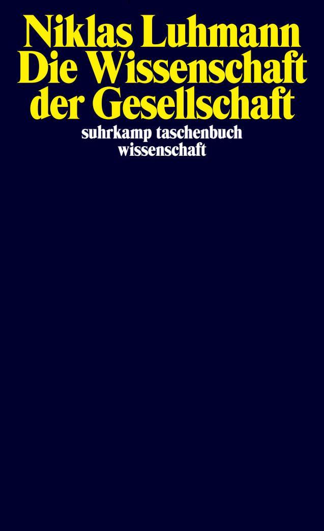 Vorderes Coverbild Die Wissenschaft der Gesellschaft