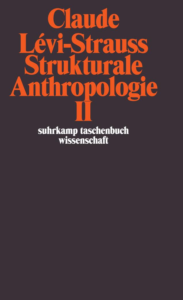 Vorderes Coverbild Strukturale Anthropologie II