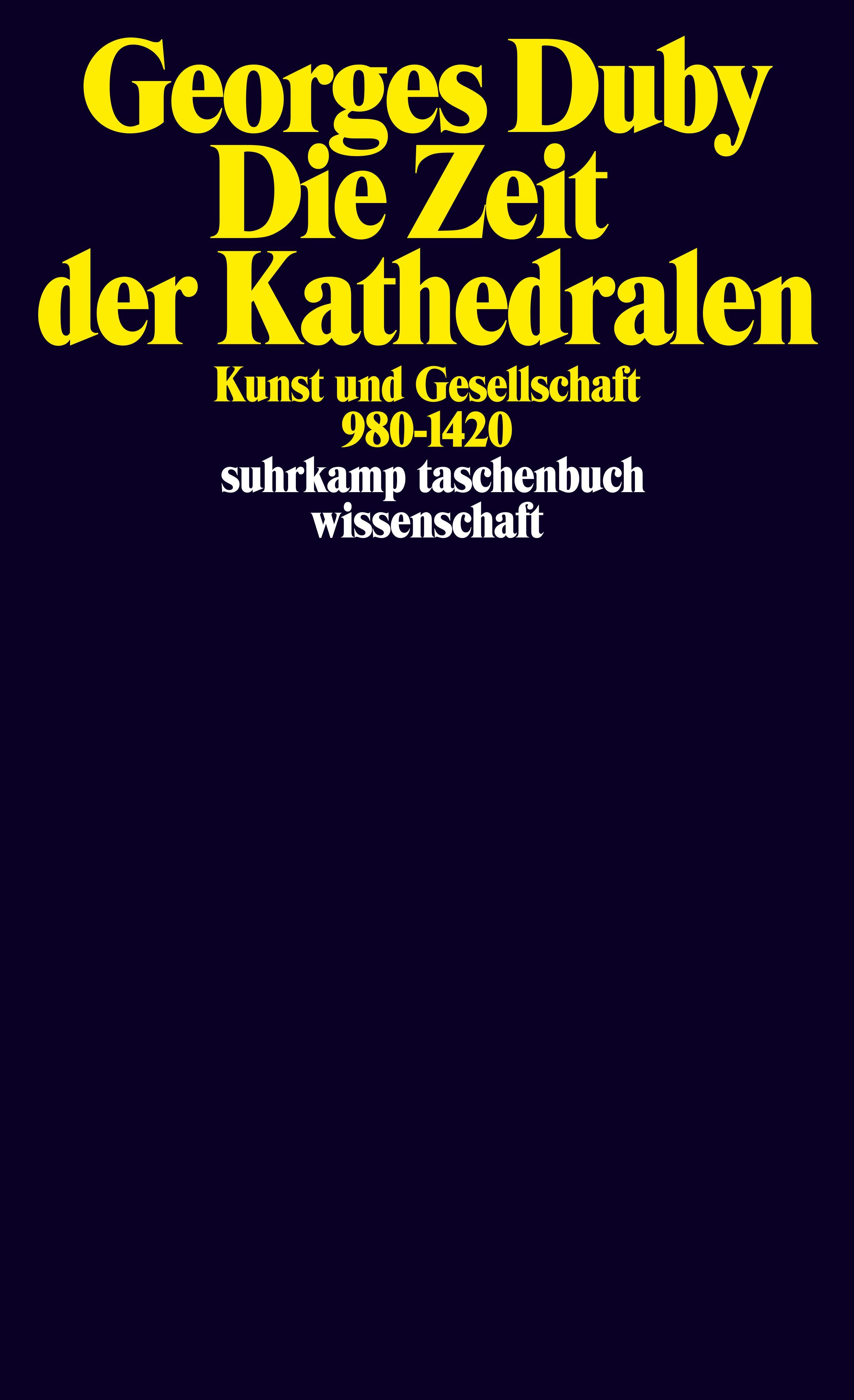 Vorderes Coverbild Die Zeit der Kathedralen