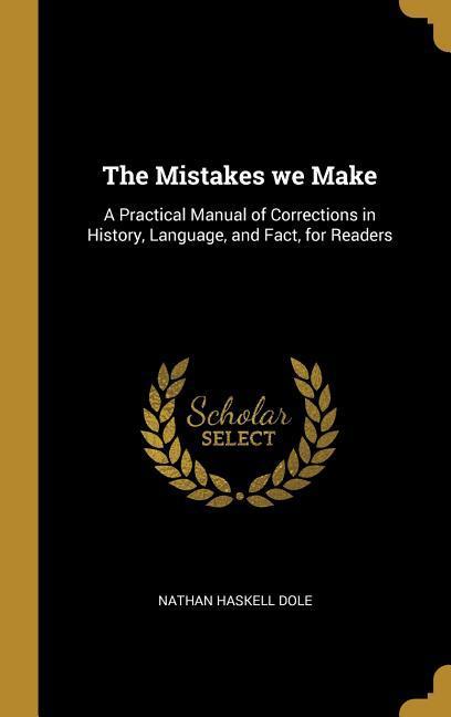 Vorderes Coverbild The Mistakes we Make