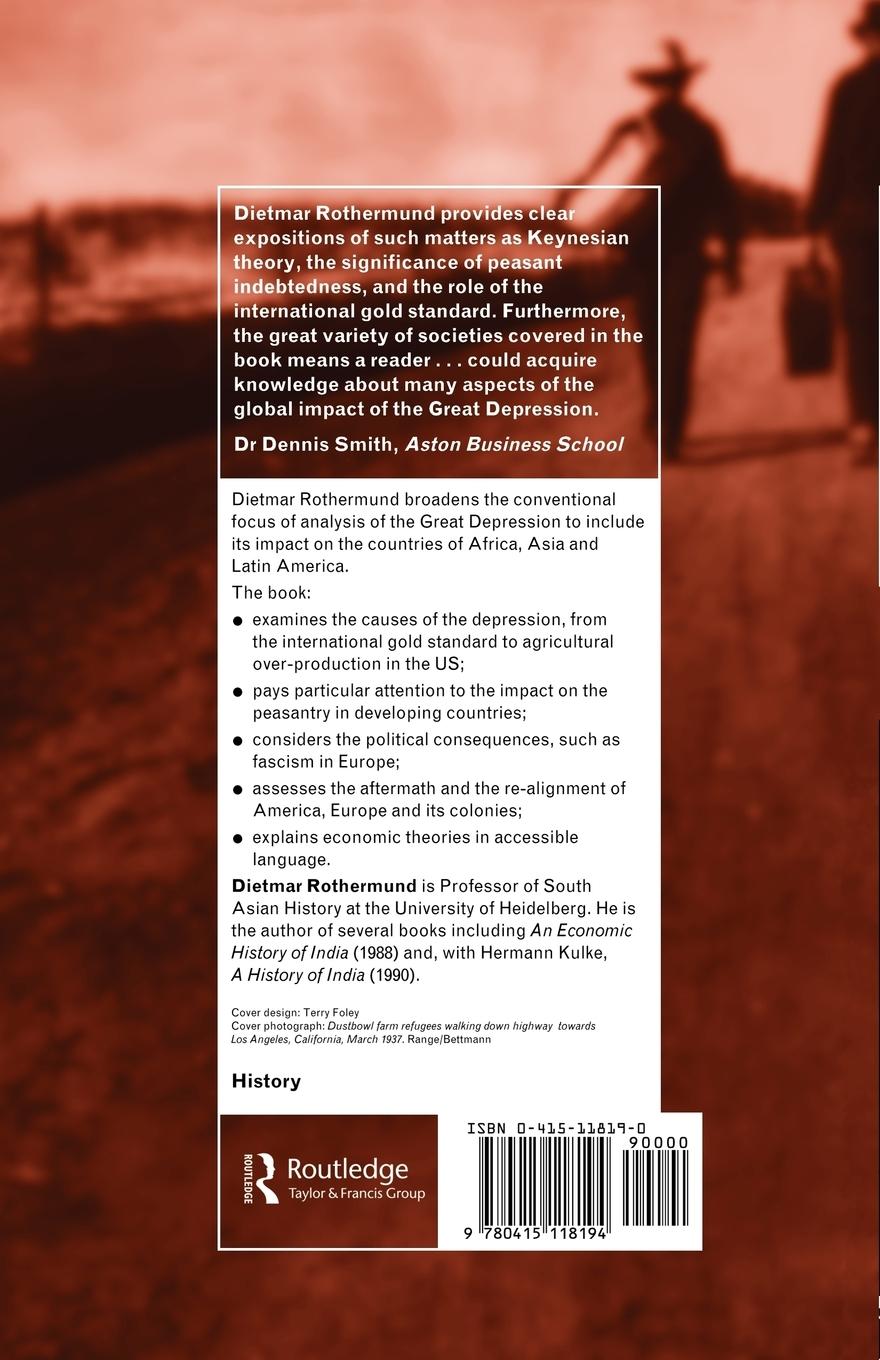 Rückseitencover The Global Impact of the Great Depression 1929-1939