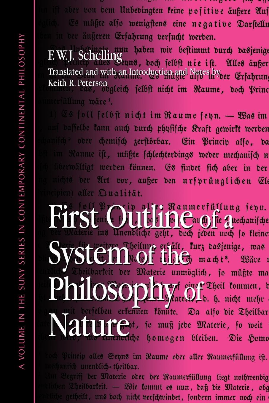 Vorderes Coverbild First Outline of a System of the Philosophy of Nature