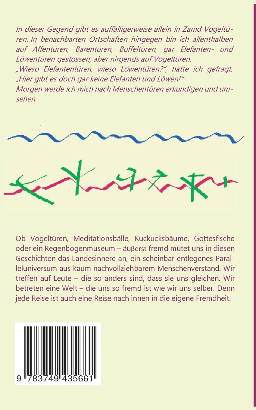 Rückseitencover Nachrichten aus dem Landesinnern