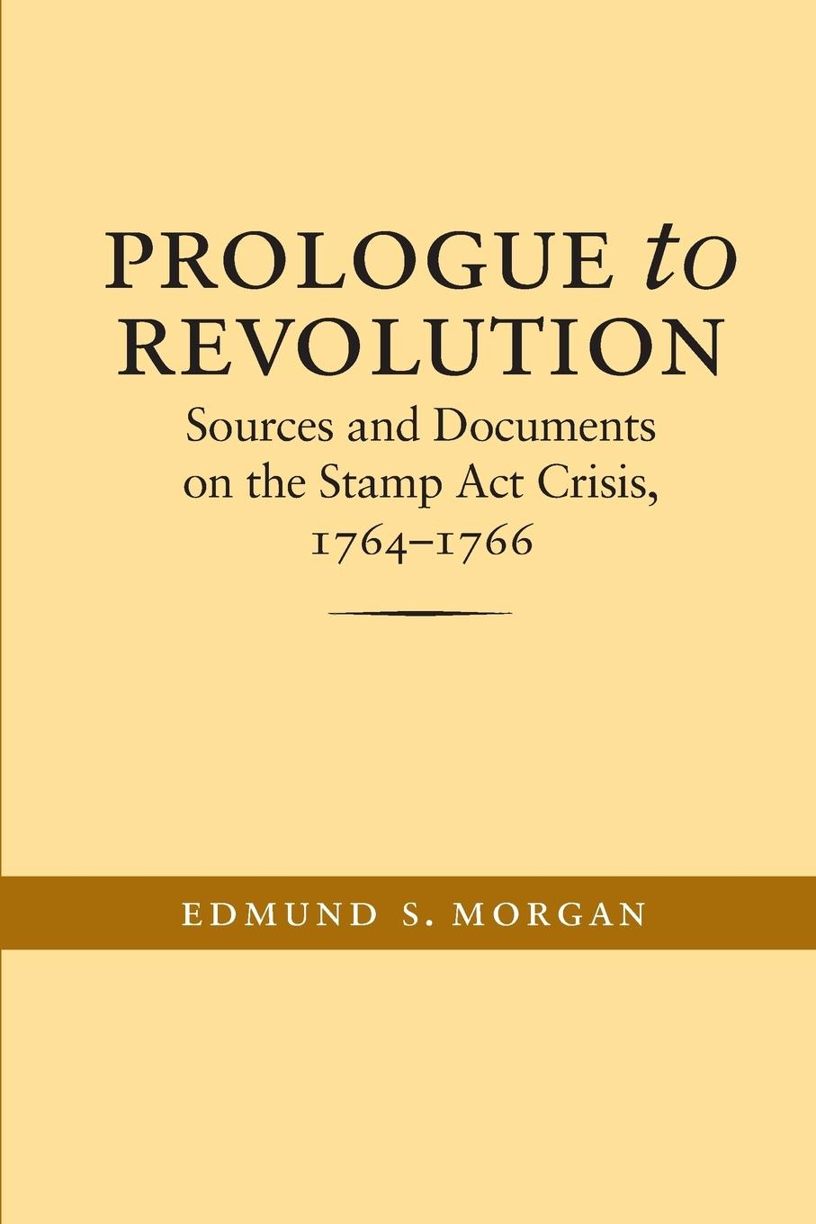 Vorderes Coverbild Prologue to Revolution