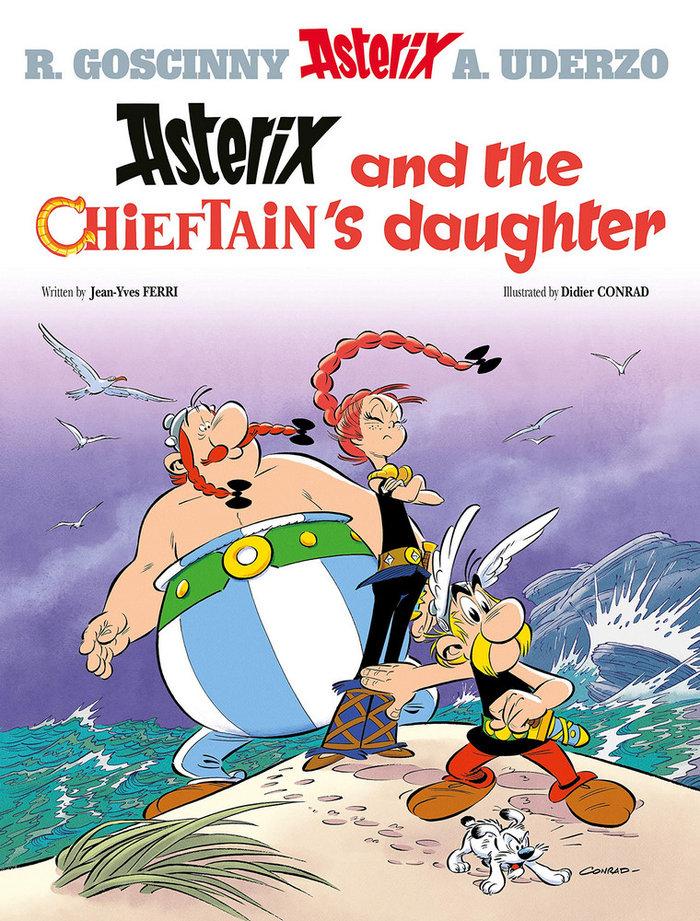 Vorderes Coverbild Asterix 38 and the Chieftain's Daughter