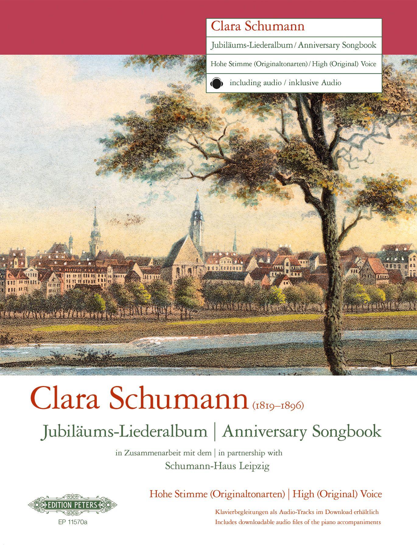 Vorderes Coverbild Clara Schumann Anniversary Songbook (High Voice)