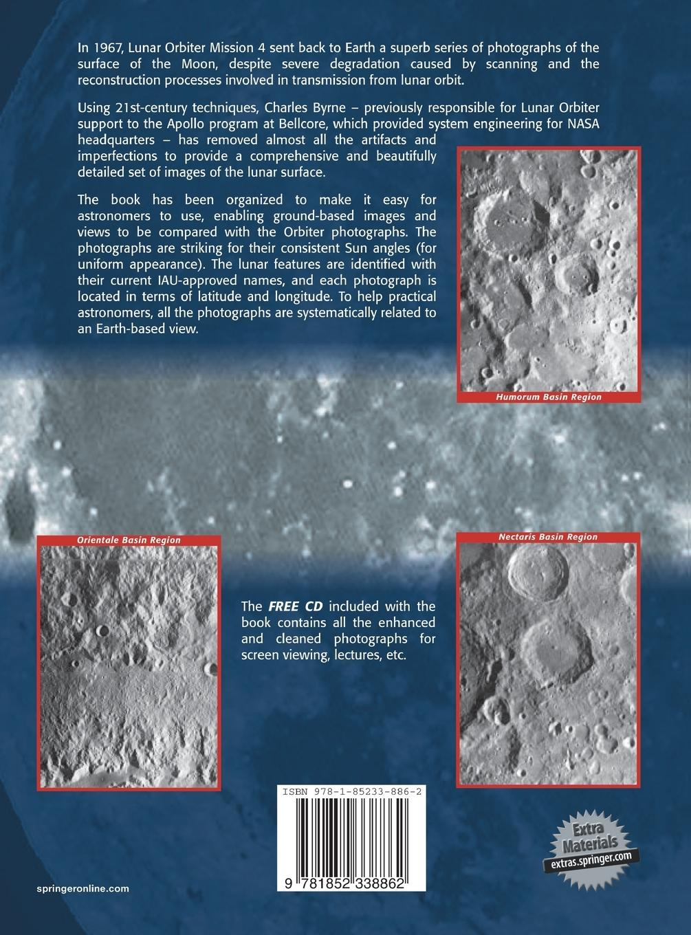 Rückseitencover Lunar Orbiter Photographic Atlas of the Near Side of the Moon