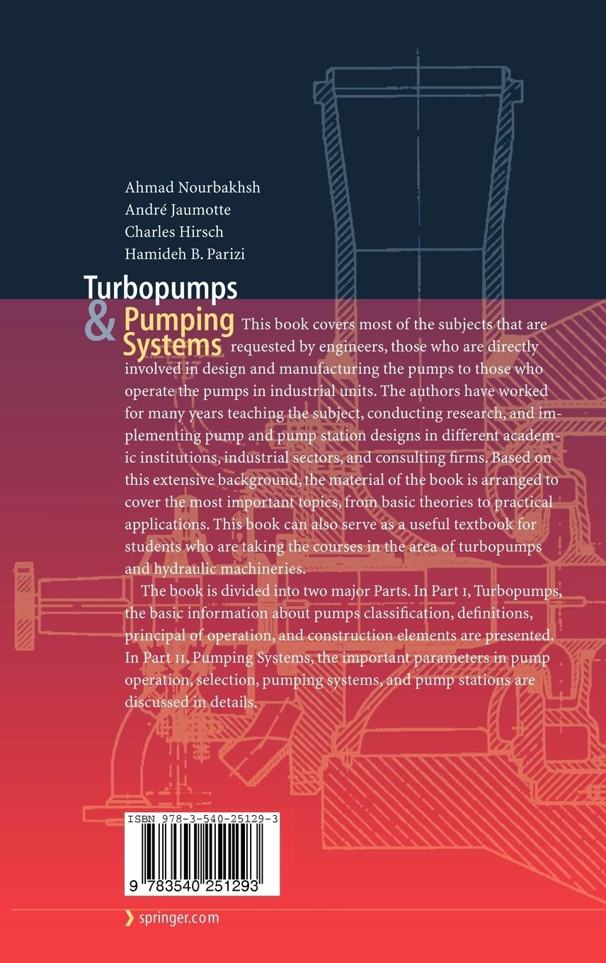 Rückseitencover Turbopumps and Pumping Systems