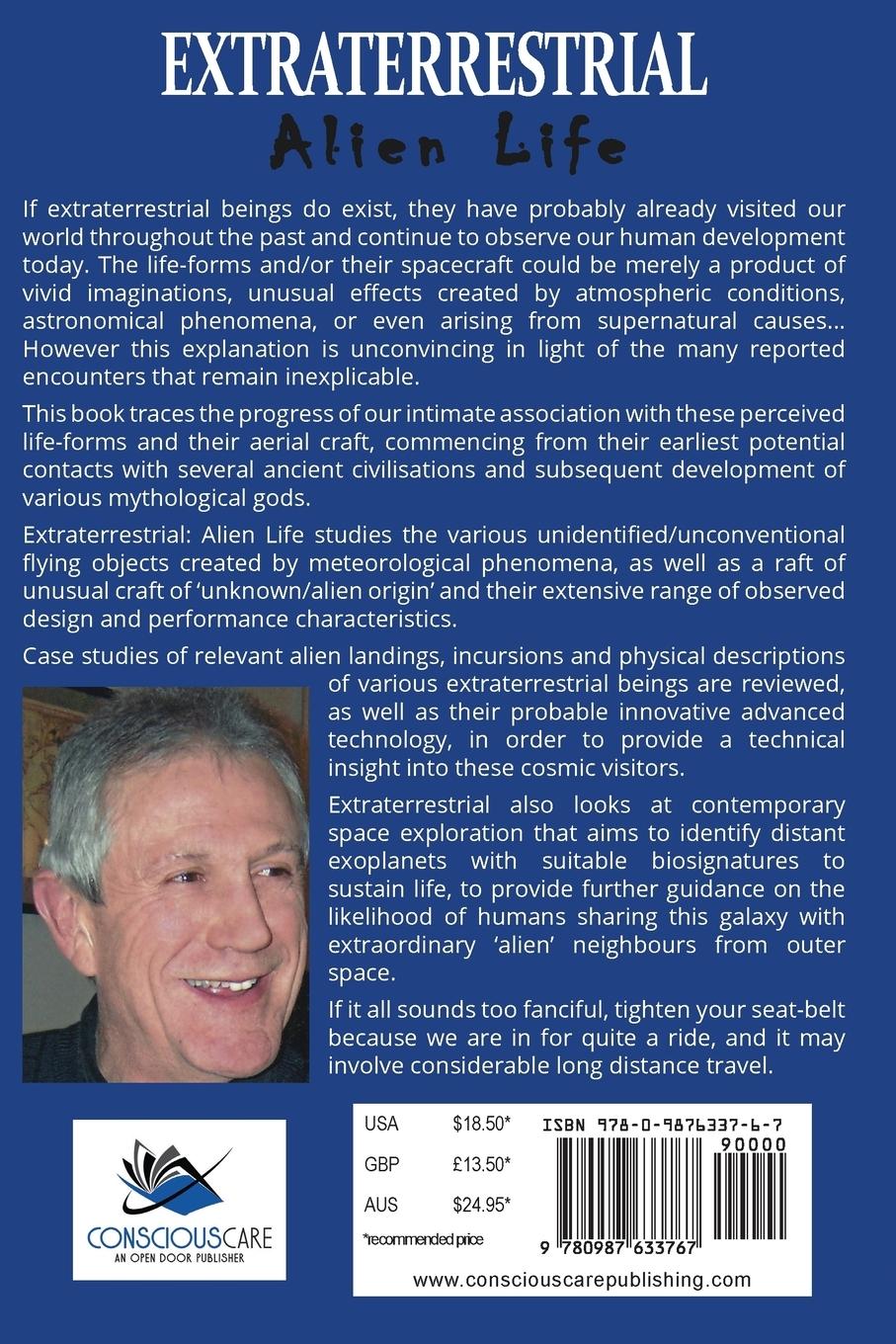 Rückseitencover Extraterrestrial