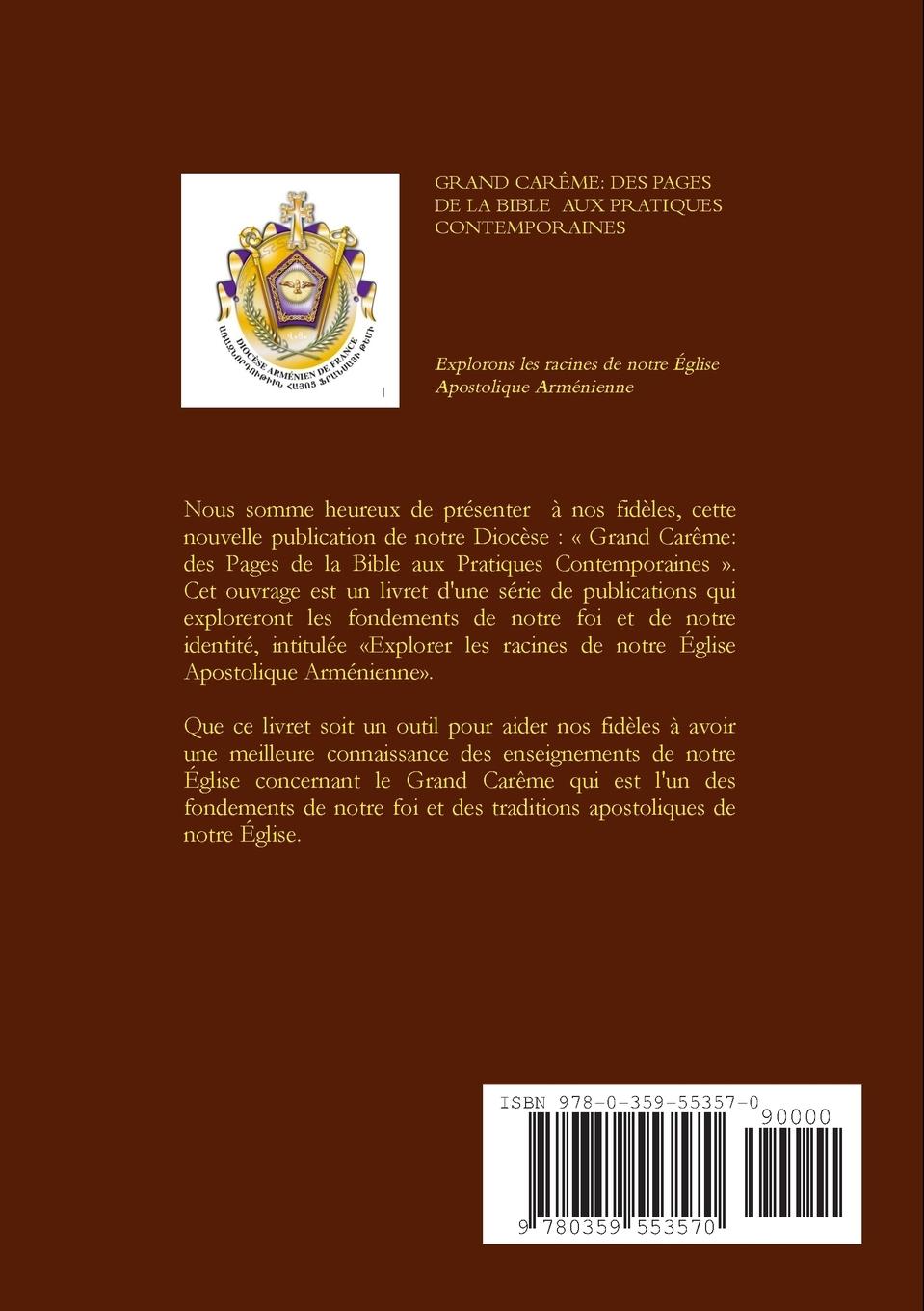 Rückseitencover Grand Carême