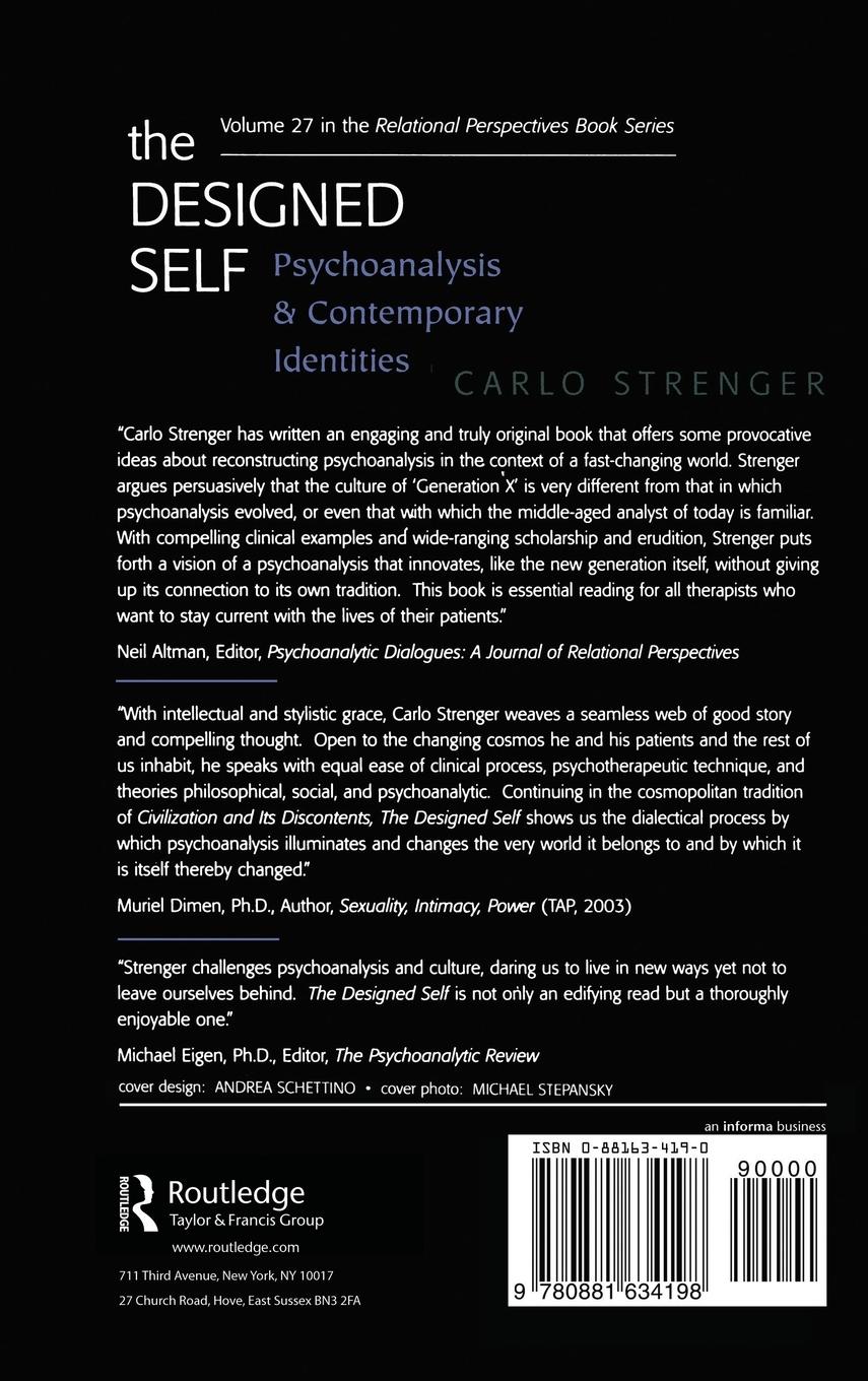 Rückseitencover The Designed Self