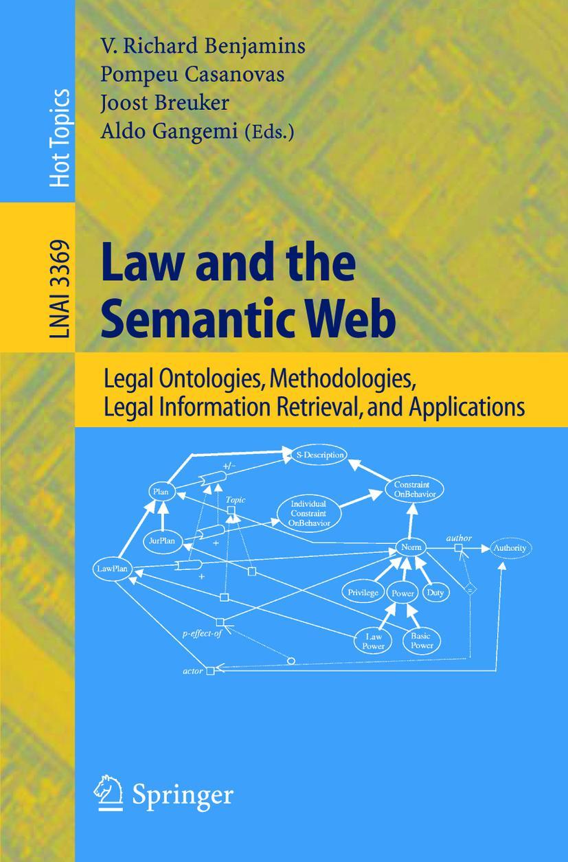 Vorderes Coverbild Law and the Semantic Web