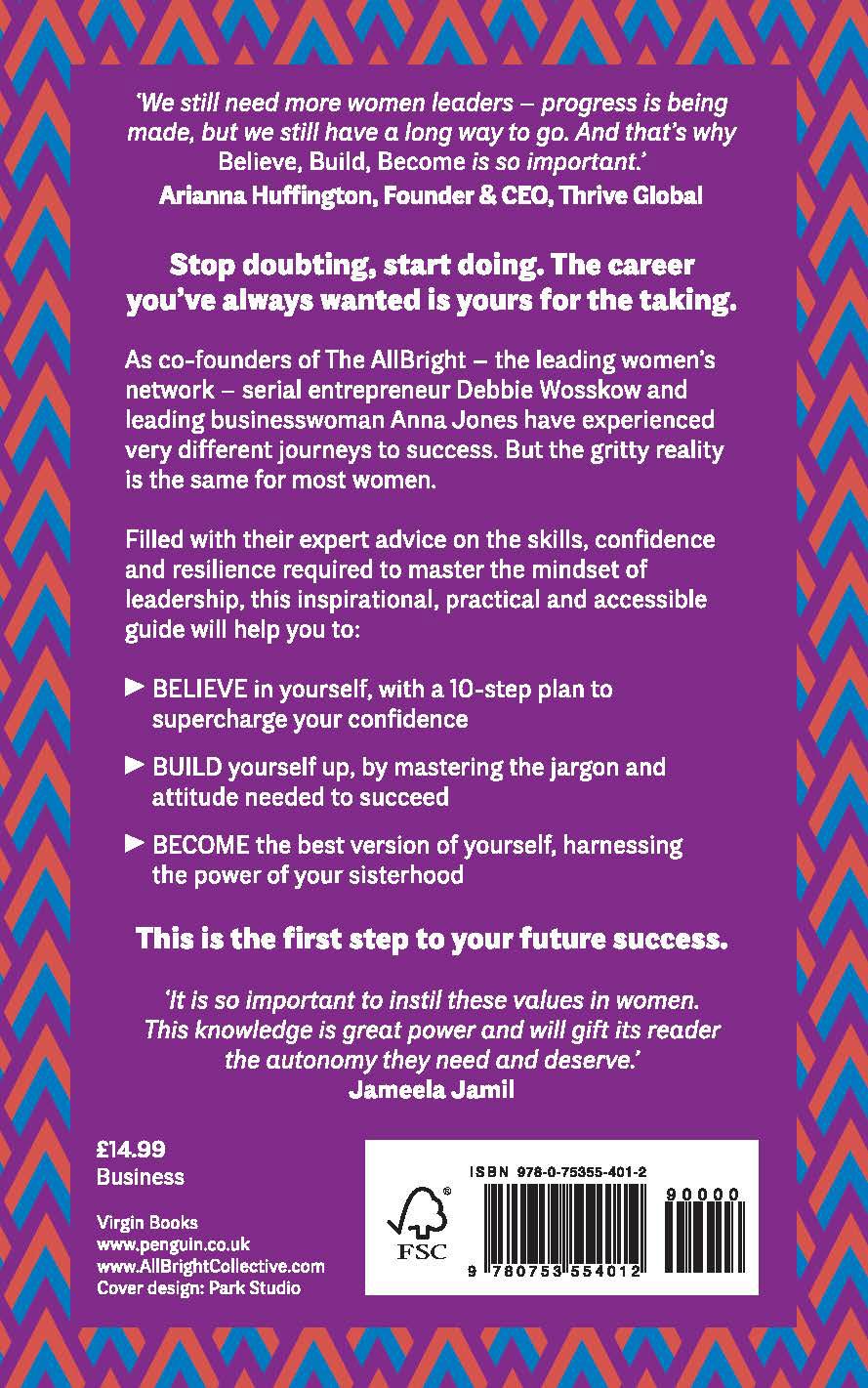 Rückseitencover Believe. Build. Become.