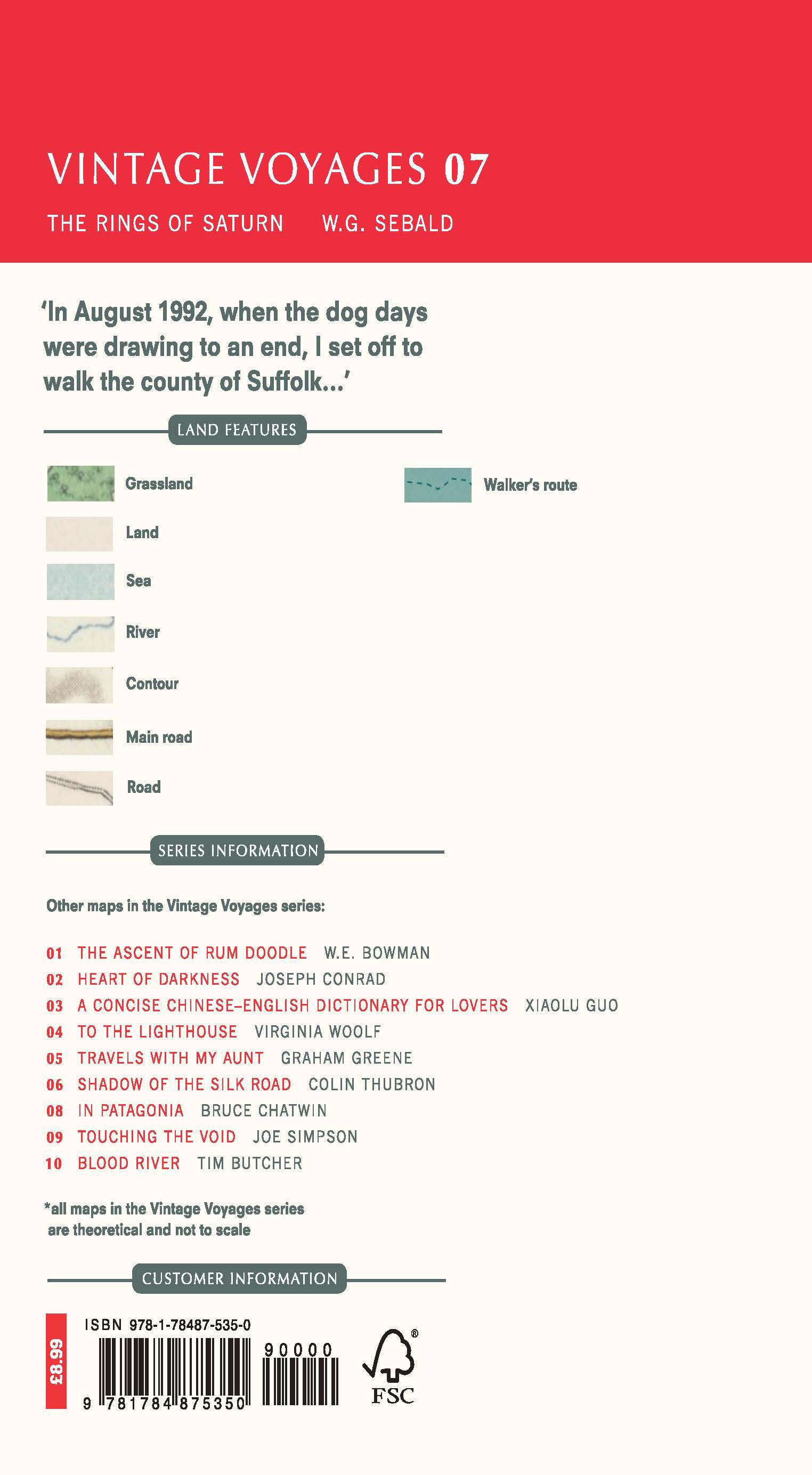 Rückseitencover The Rings of Saturn