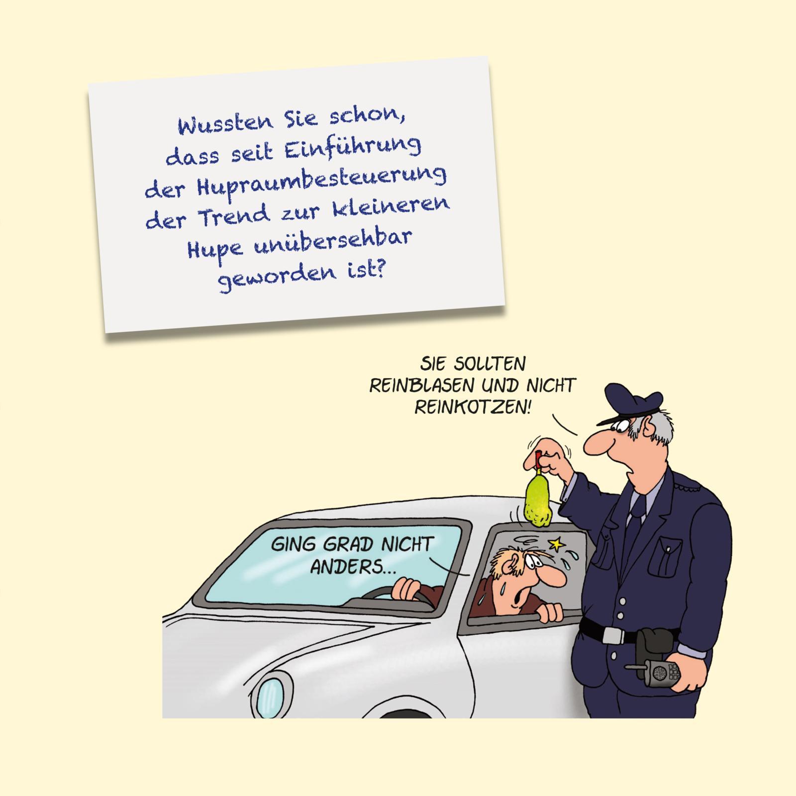 Beispielinhalt (Bild) Autofahren!