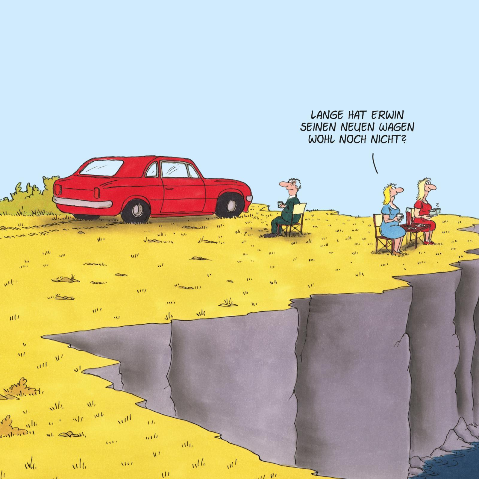 Beispielinhalt (Bild) Autofahren!