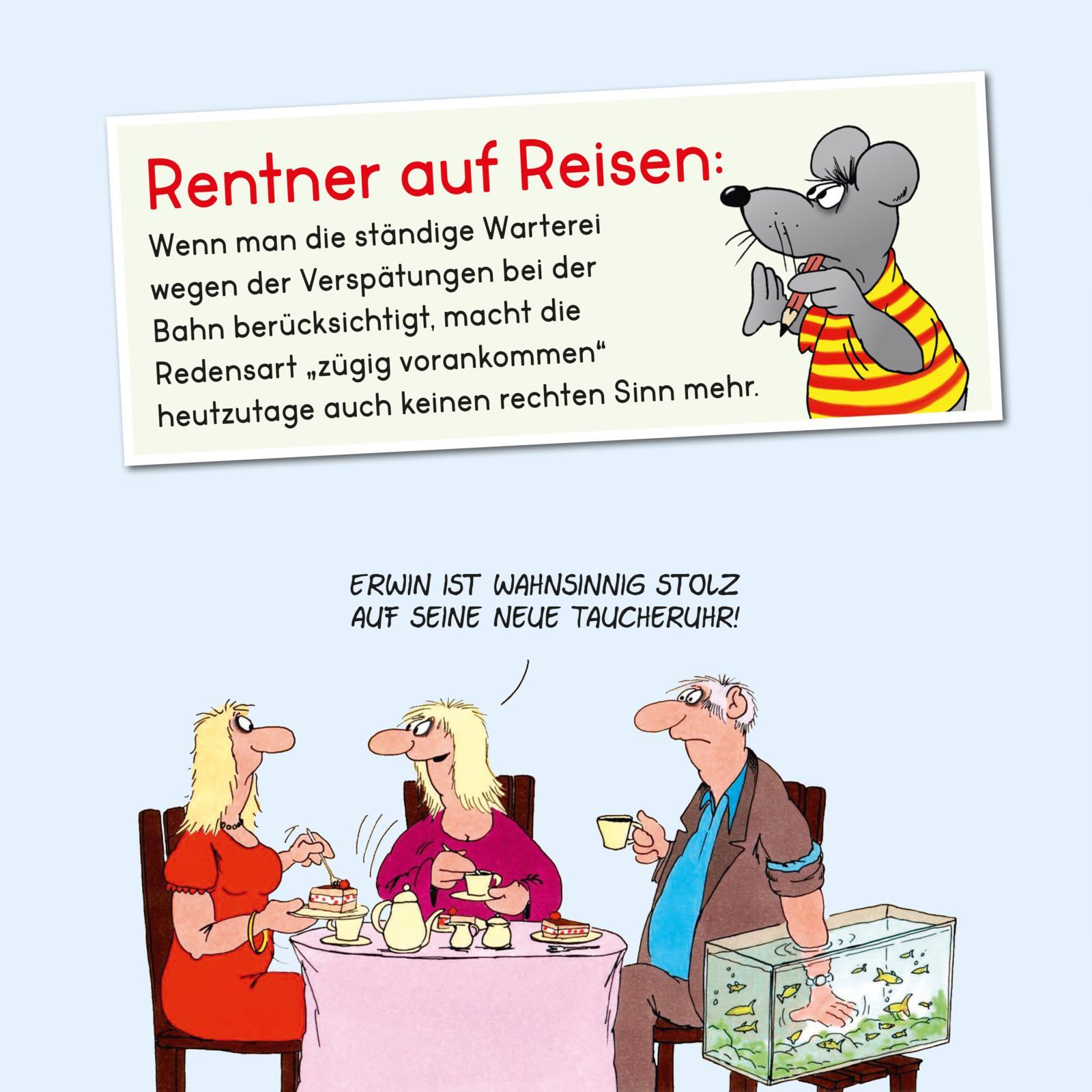 Beispielinhalt (Bild) Im Ruhestand!