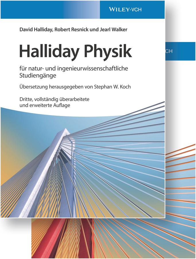Vorderes Coverbild Halliday Physik für natur- und ingenieurwissenschaftliche Studiengänge
