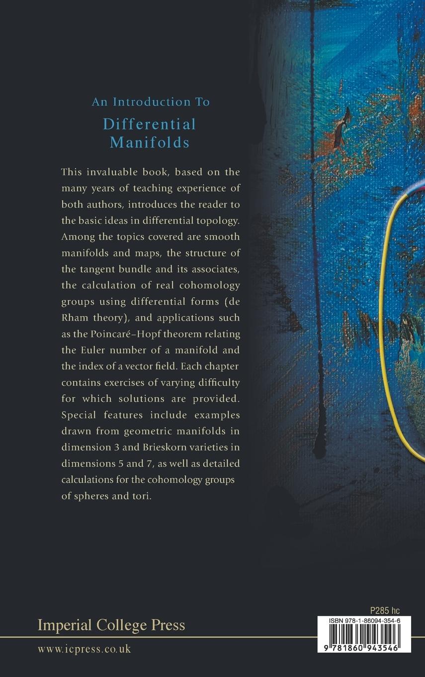 Rückseitencover INTRODUCTION TO DIFFERENTIAL MANIFOLDS, AN