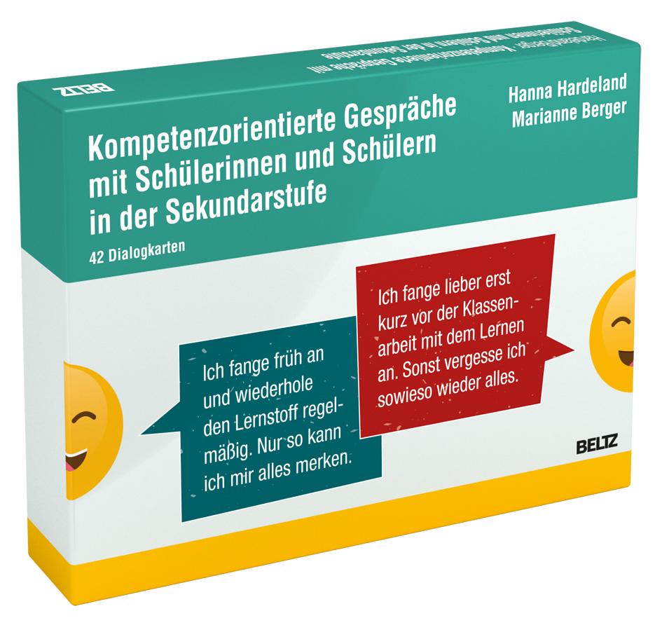 Vorderes Coverbild Kompetenzorientierte Gespräche mit Schülerinnen und Schülern in der Sekundarstufe