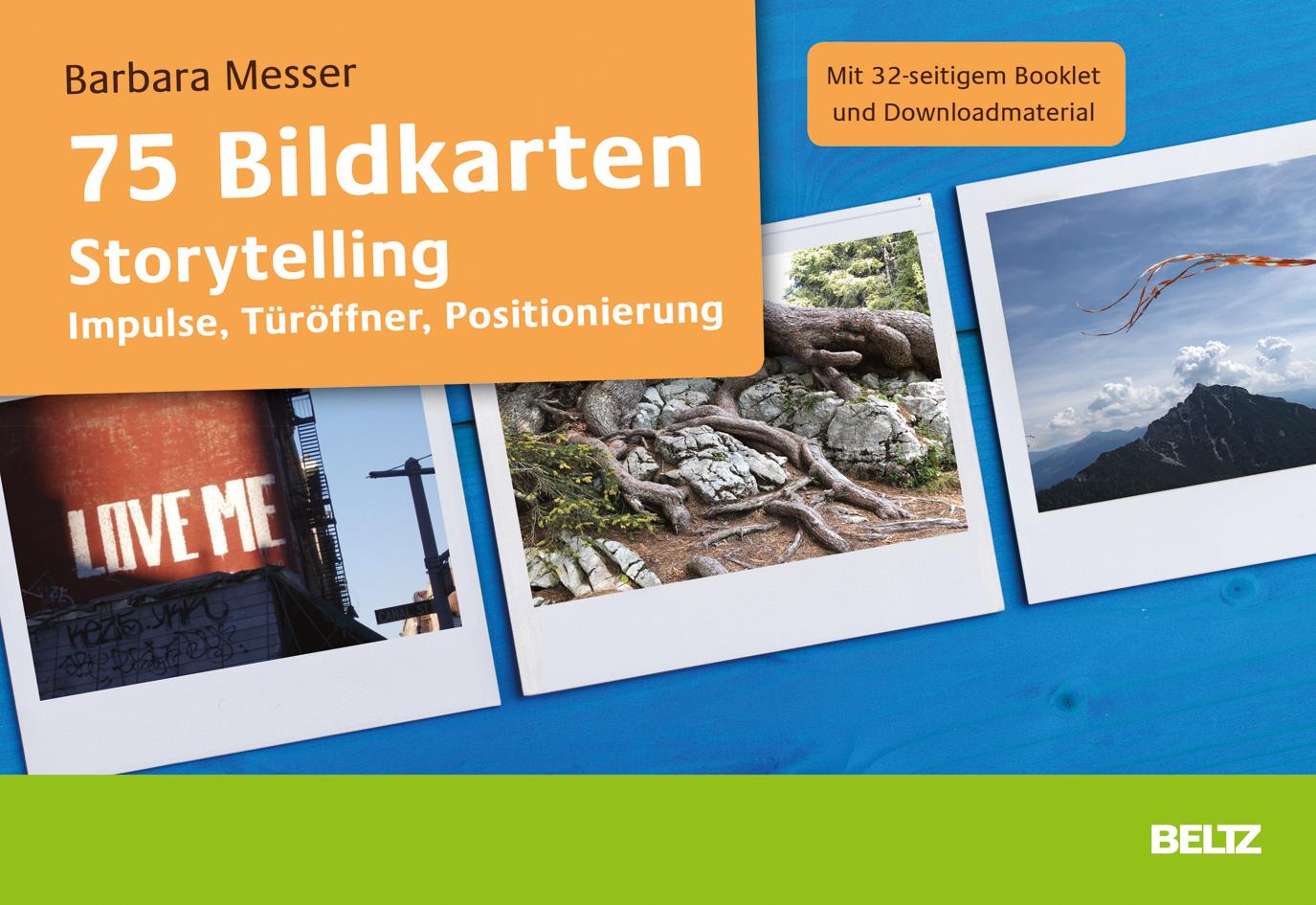 Vorderes Coverbild 75 Bildkarten Storytelling
