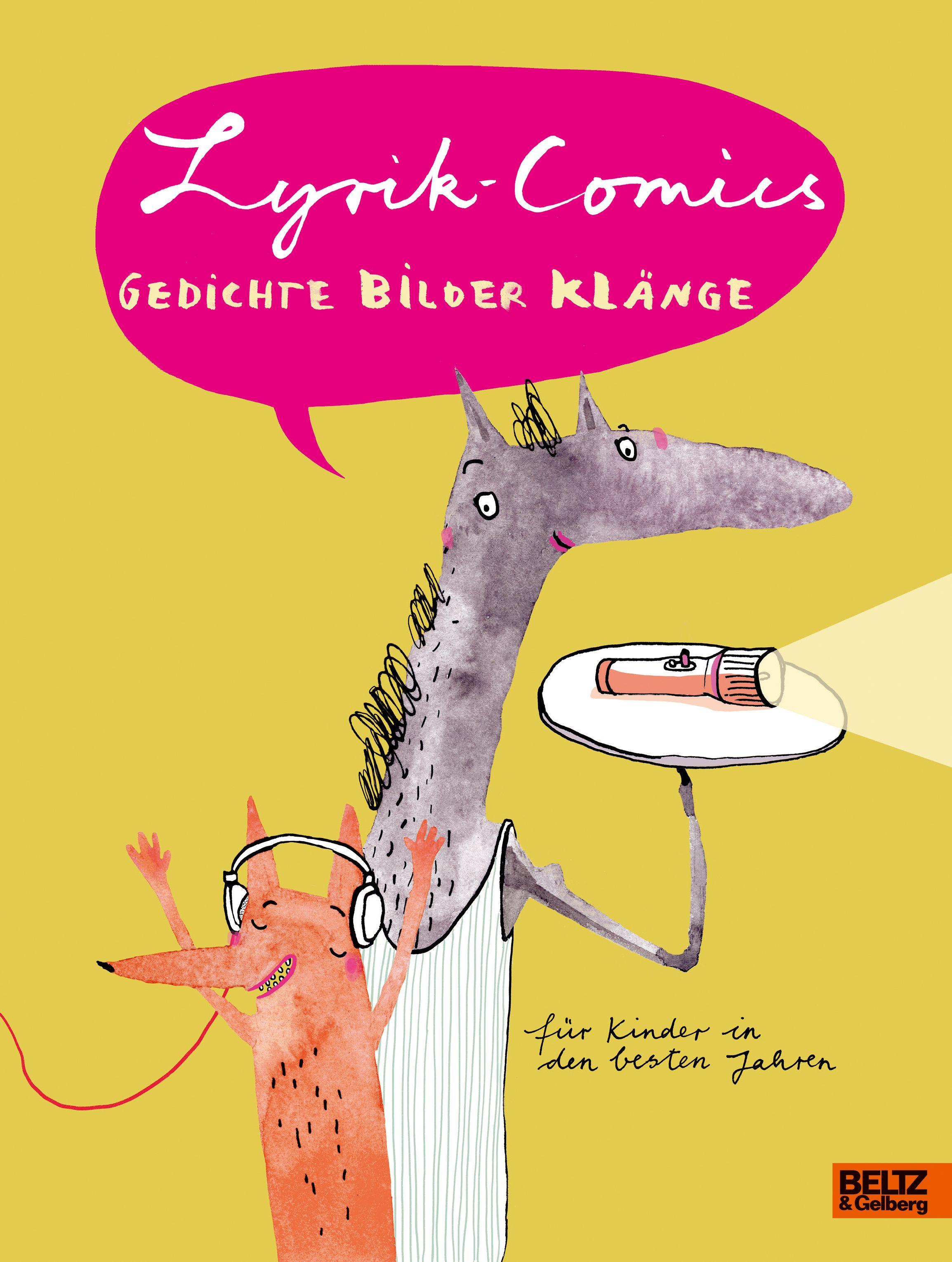 Vorderes Coverbild Lyrik-Comics