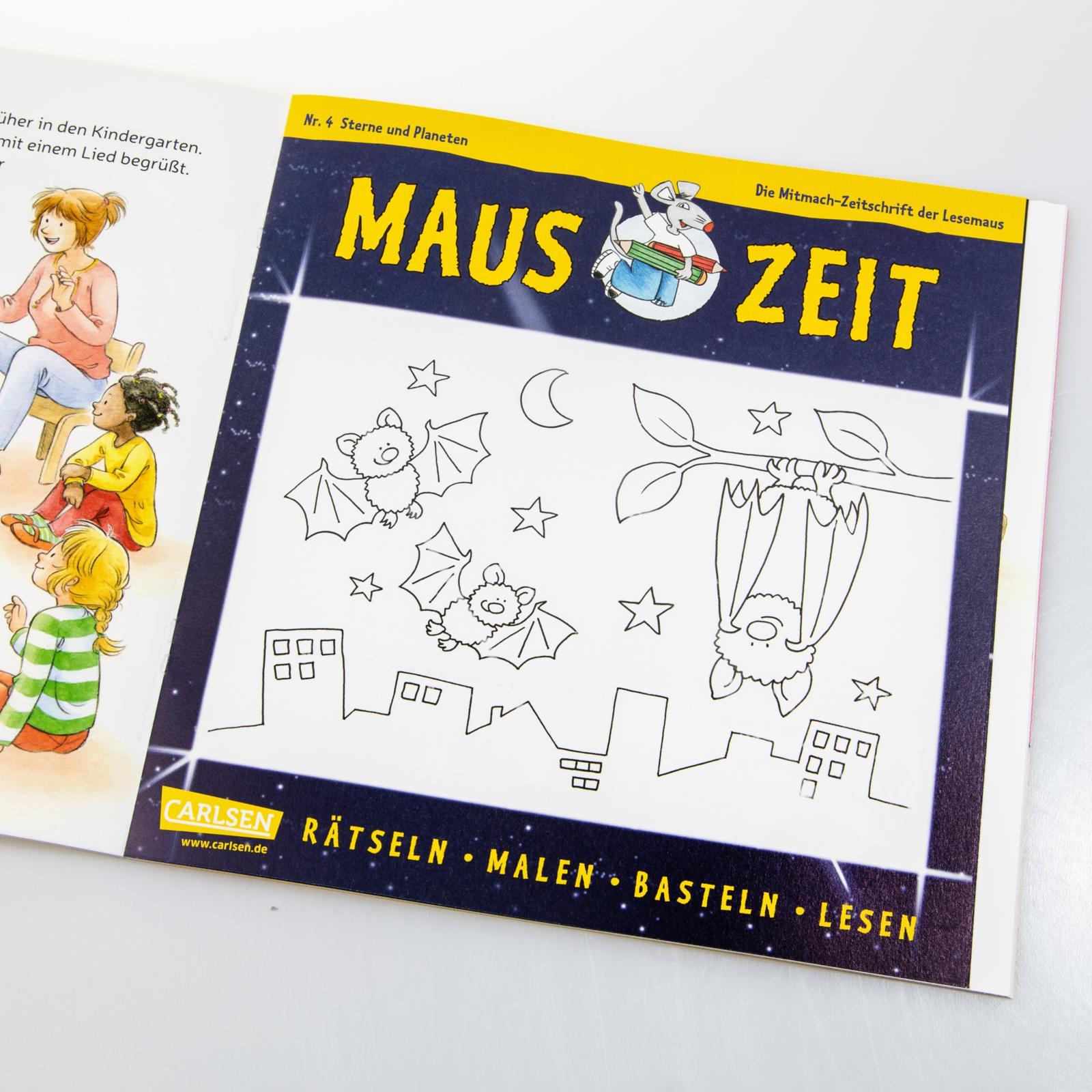 Beispielinhalt (Bild) LESEMAUS 9: Conni kommt in den Kindergarten (Neuausgabe)