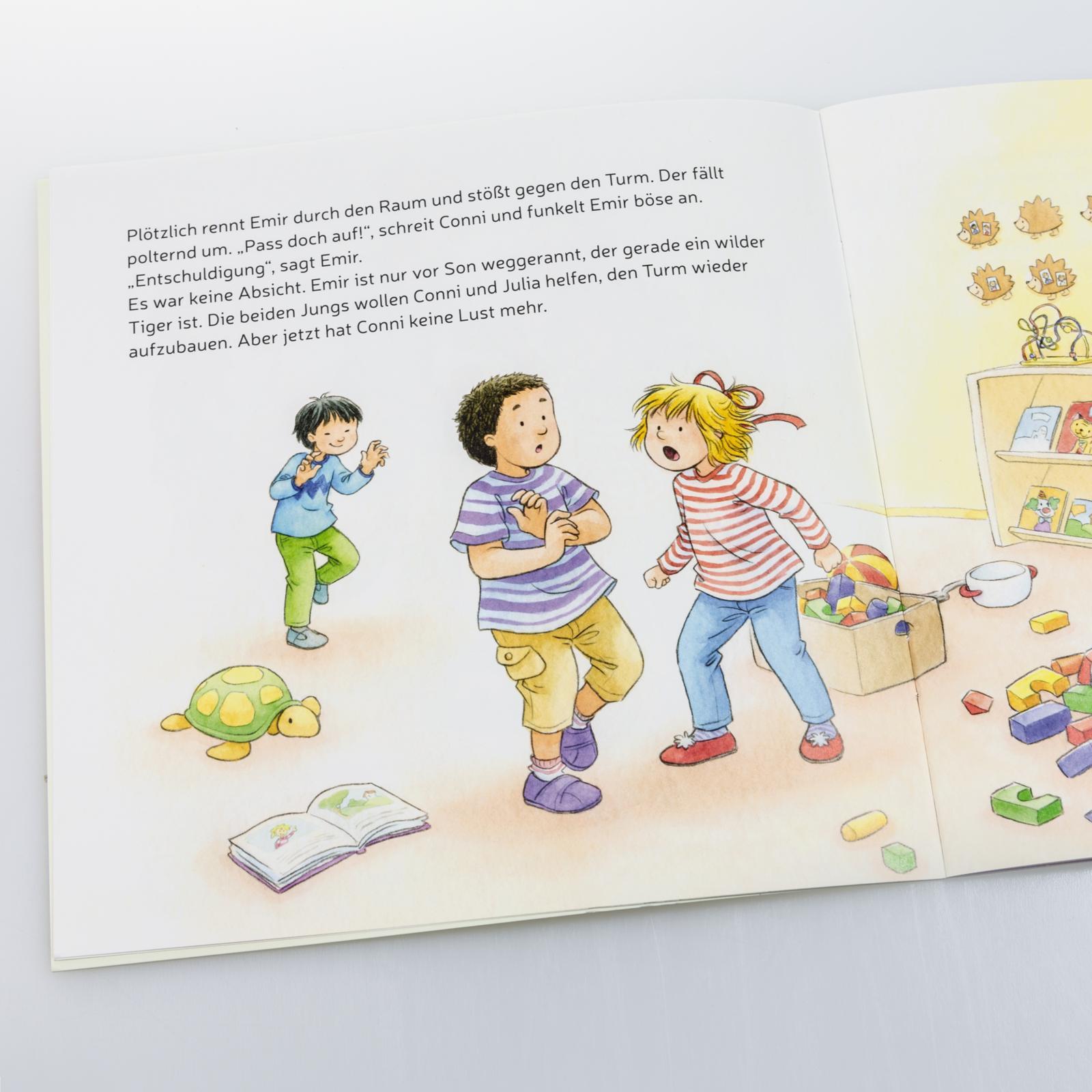 Beispielinhalt (Bild) LESEMAUS 86: Conni ist wütend