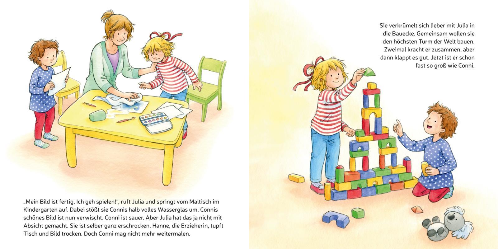 Beispielinhalt (Bild) LESEMAUS 86: Conni ist wütend
