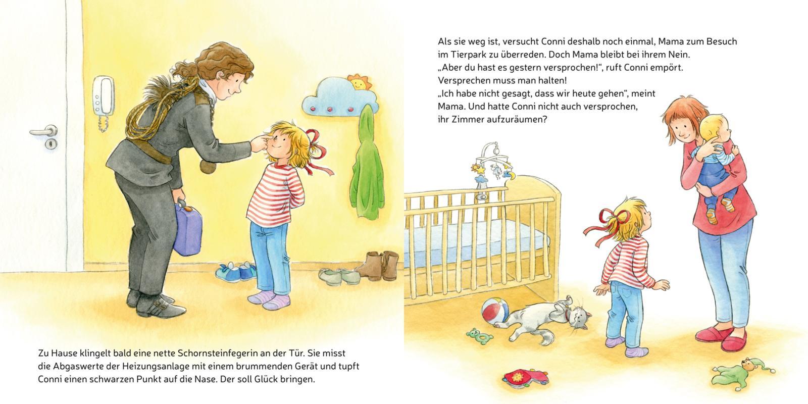 Beispielinhalt (Bild) LESEMAUS 86: Conni ist wütend