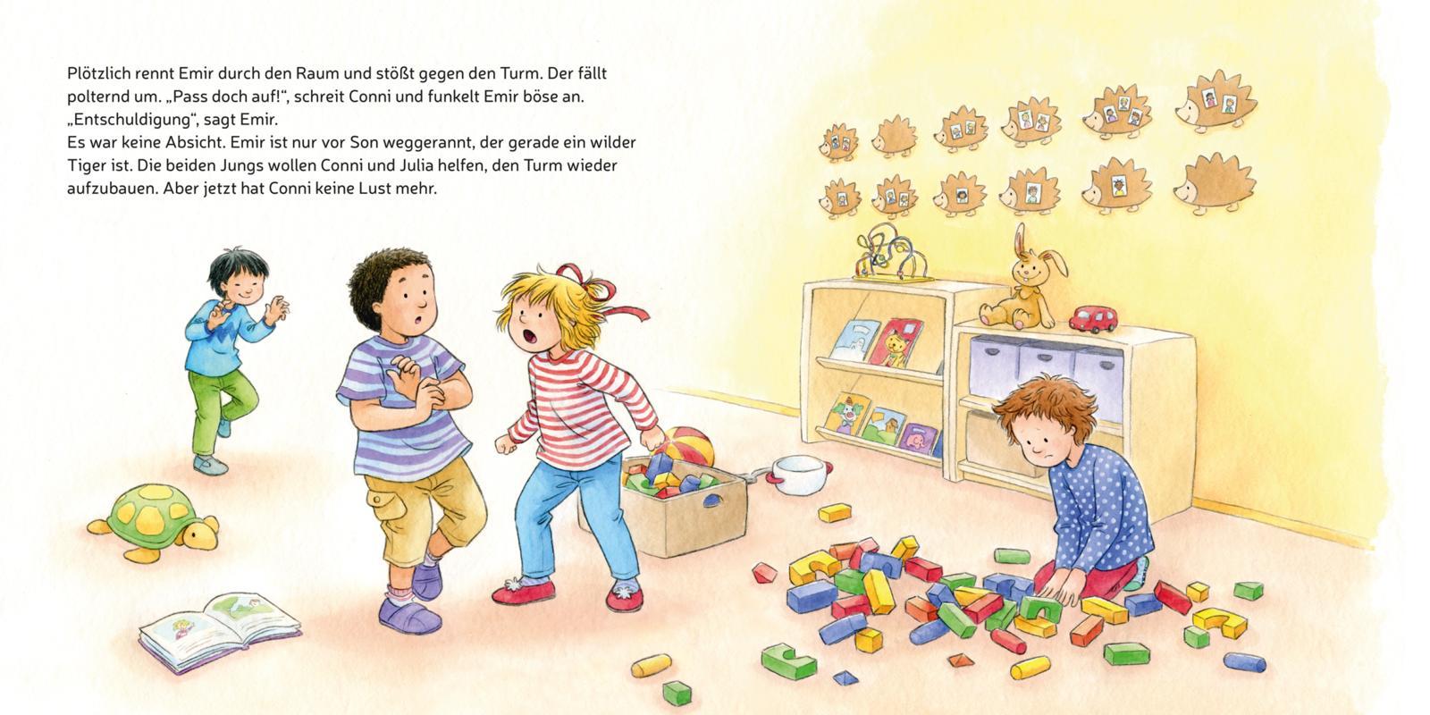 Beispielinhalt (Bild) LESEMAUS 86: Conni ist wütend