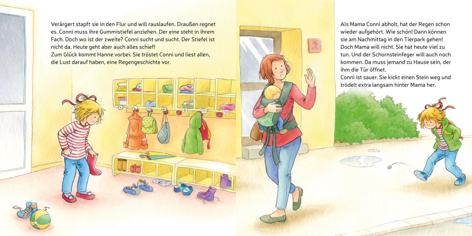 Beispielinhalt (Bild) LESEMAUS 86: Conni ist wütend