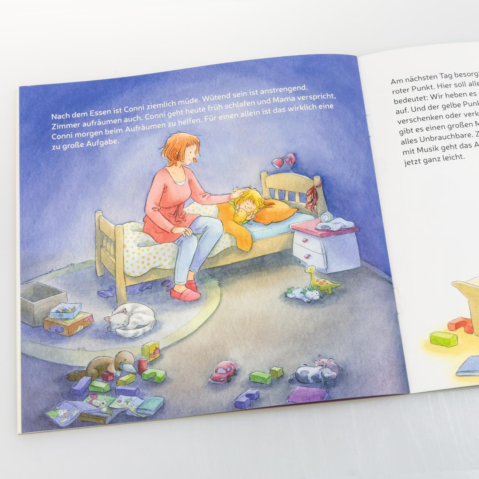 Beispielinhalt (Bild) LESEMAUS 86: Conni ist wütend