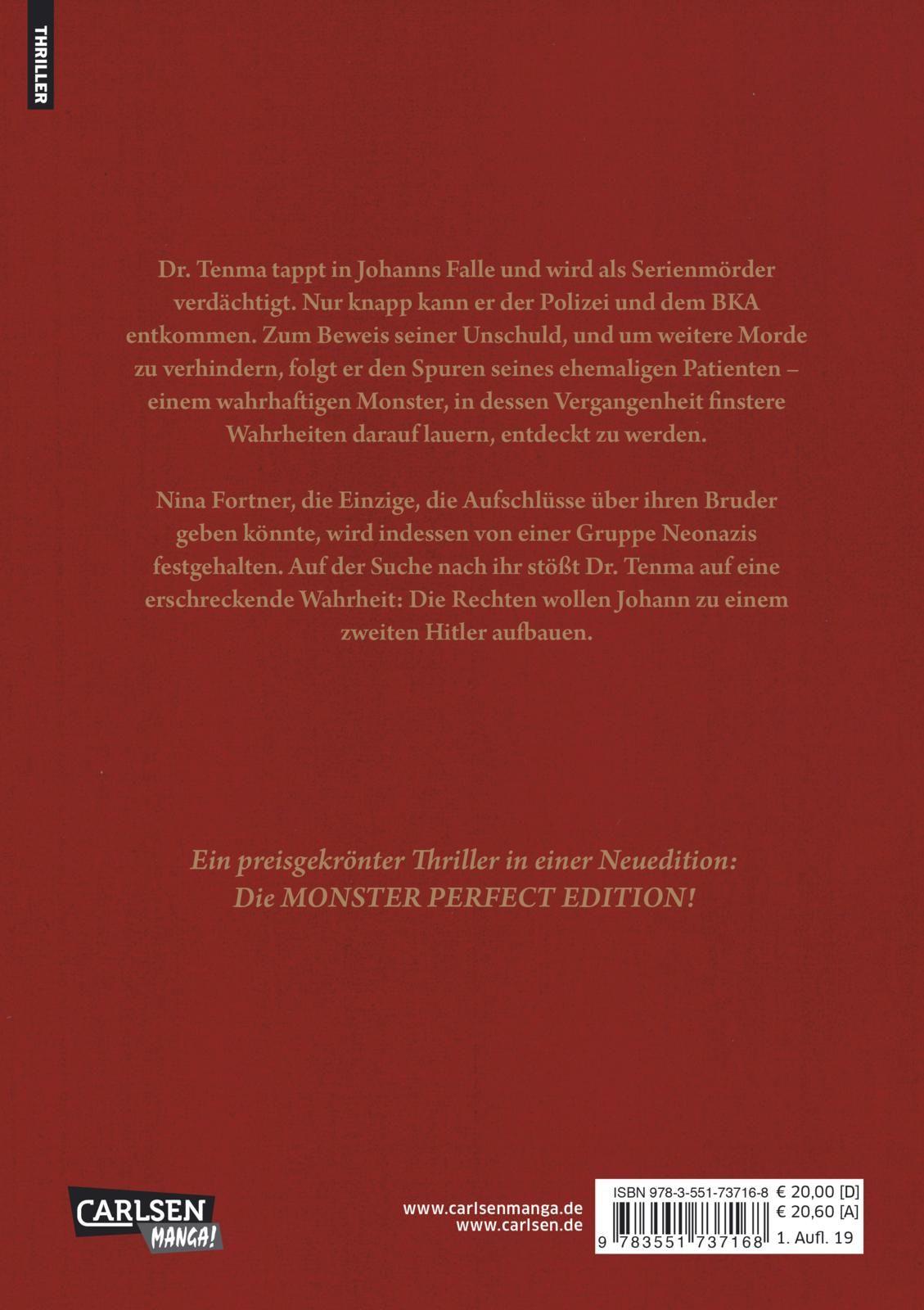 Rückseitencover Monster Perfect Edition 2