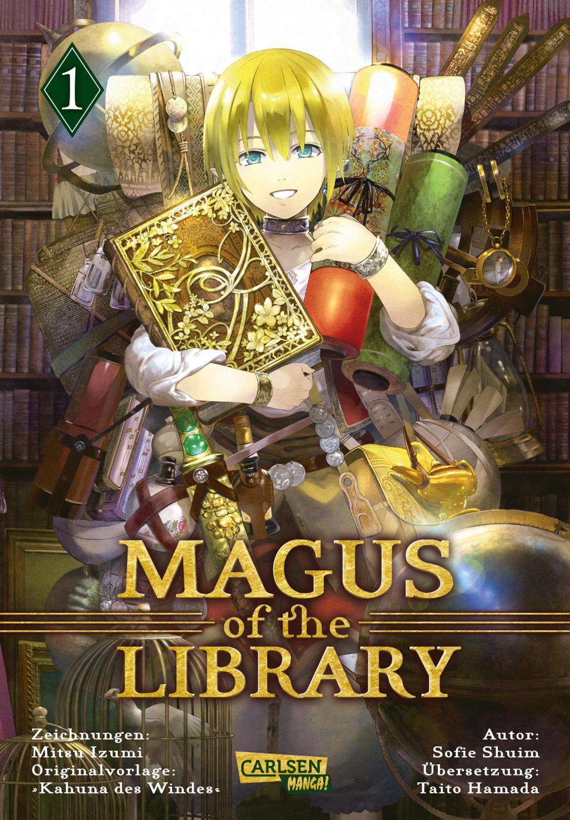 Vorderes Coverbild Magus of the Library  1
