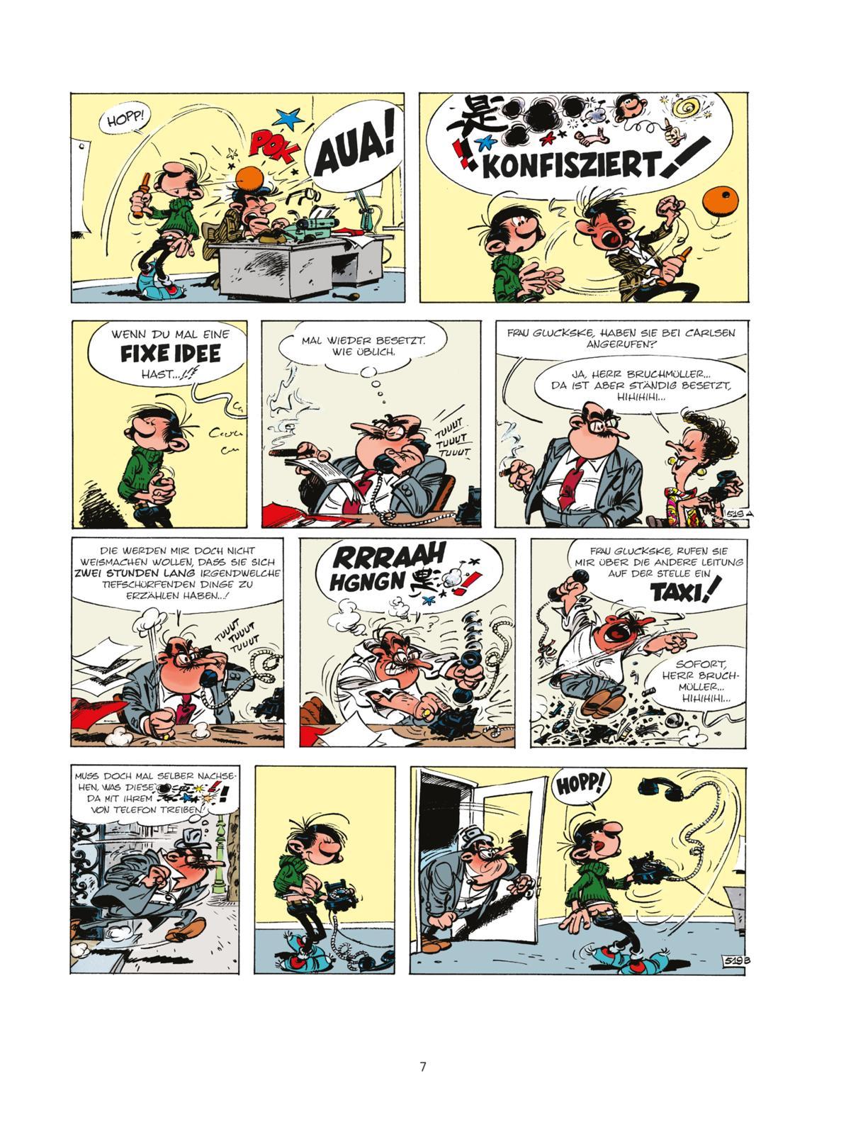 Beispielinhalt (Bild) Gaston Neuedition 11: Tollpatsch Total