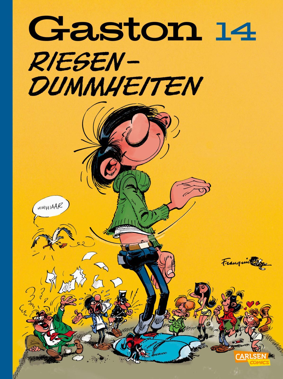 Vorderes Coverbild Gaston Neuedition 14: Riesendummheiten