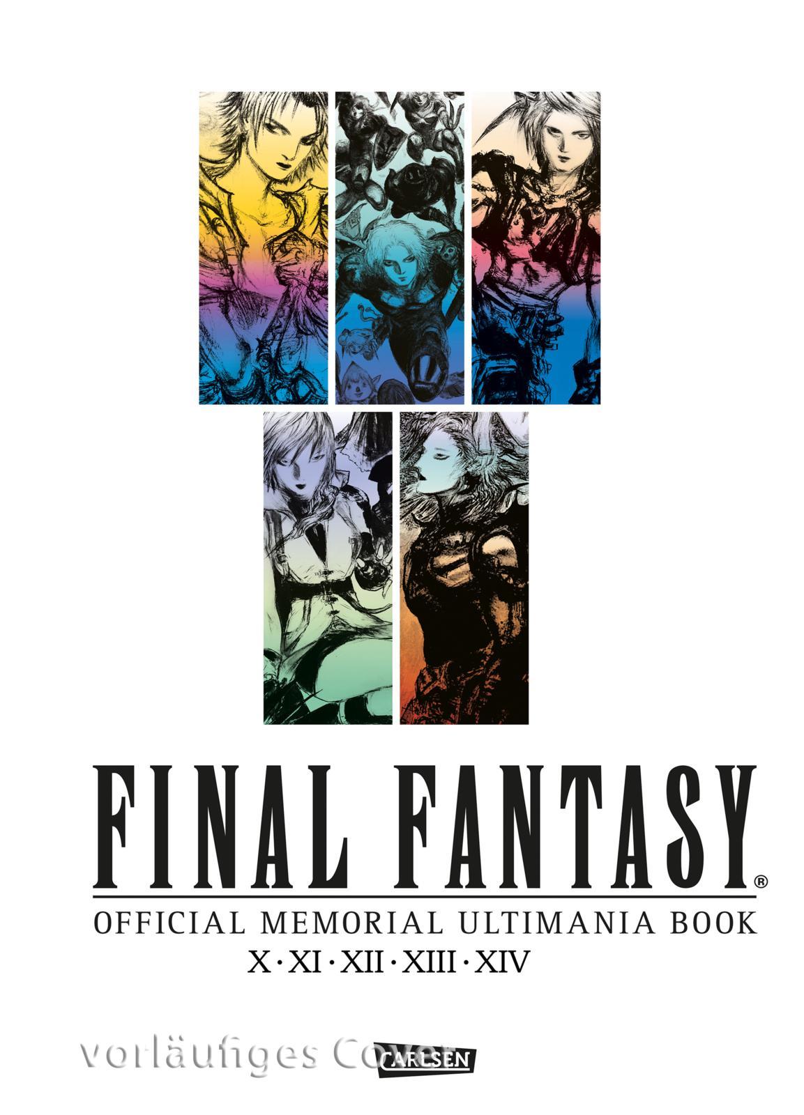 Vorderes Coverbild Final Fantasy - Official Memorial Ultimania : Final Fantasy - Official Memorial Ultimania: X bis XIV