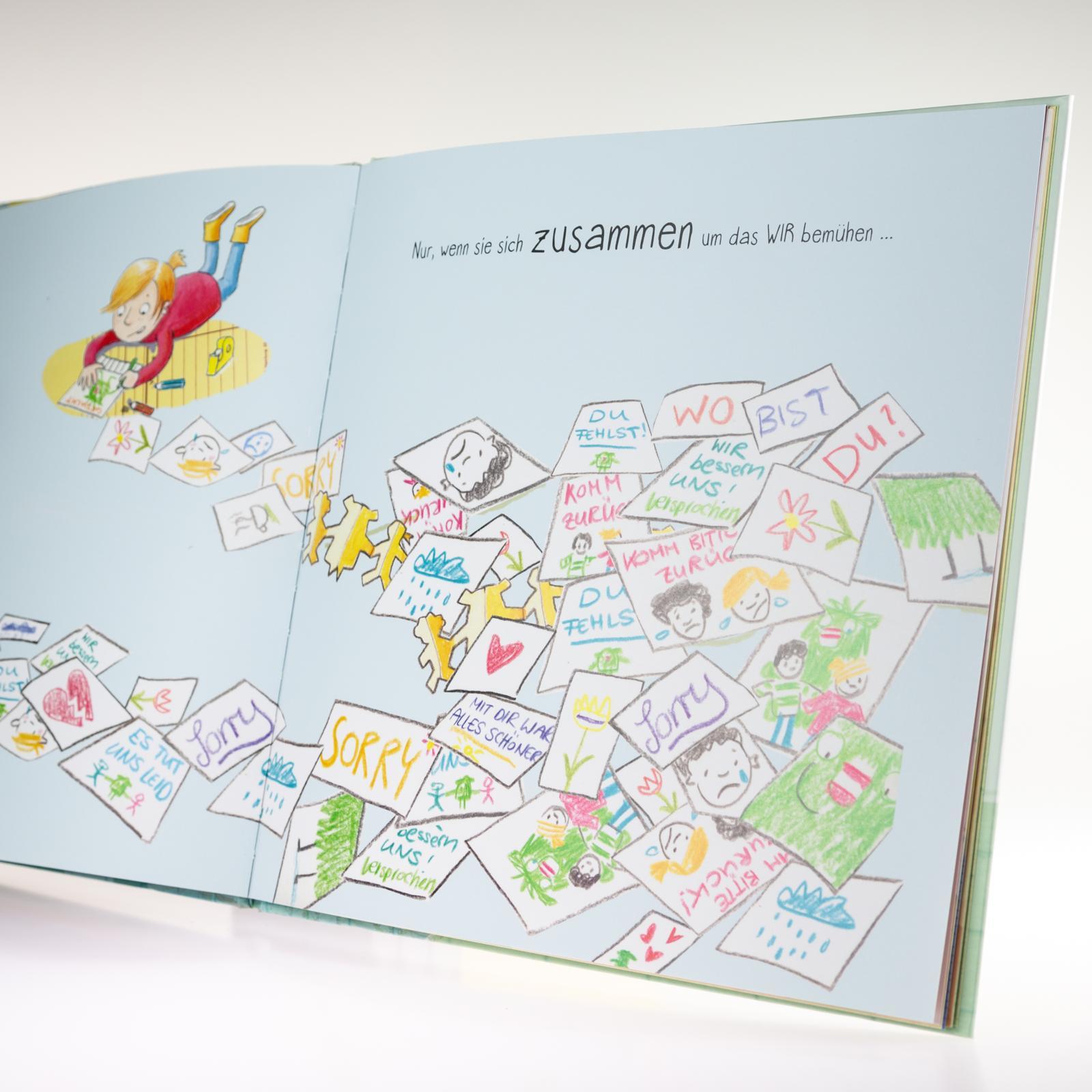 Beispielinhalt (Bild) Das kleine WIR Großformat Sonderausgabe