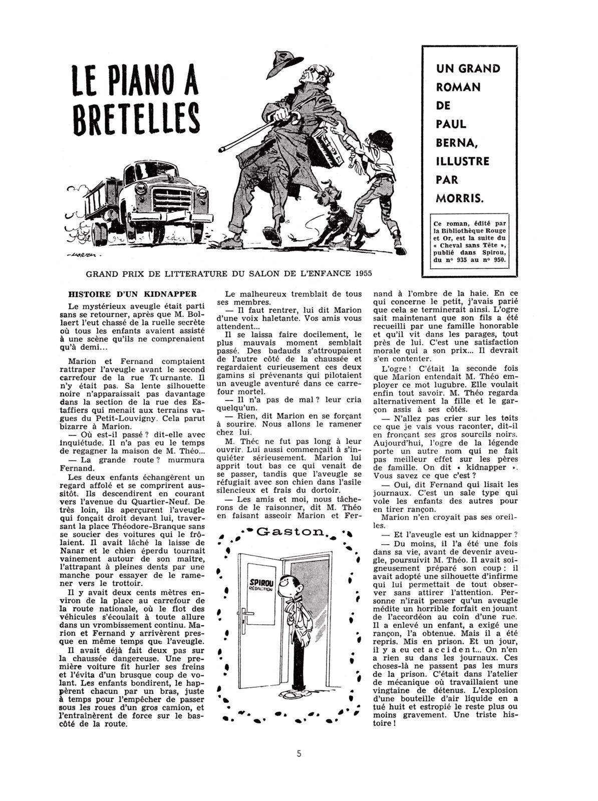 Beispielinhalt (Bild) Gaston Neuedition 0: Die Akte Gaston