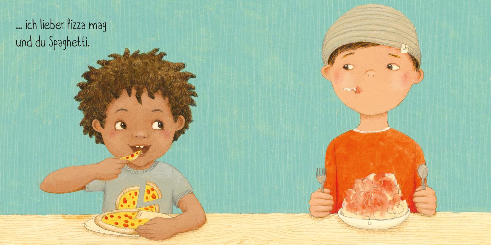 Beispielinhalt (Bild) Ich bin anders als du - Ich bin wie du