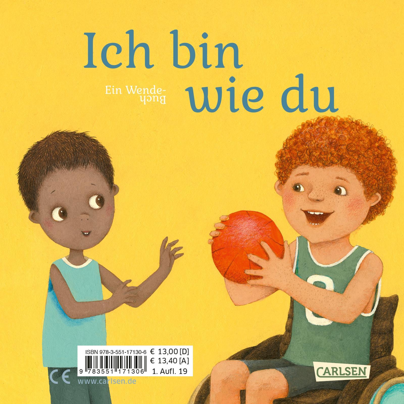 Rückseitencover Ich bin anders als du - Ich bin wie du