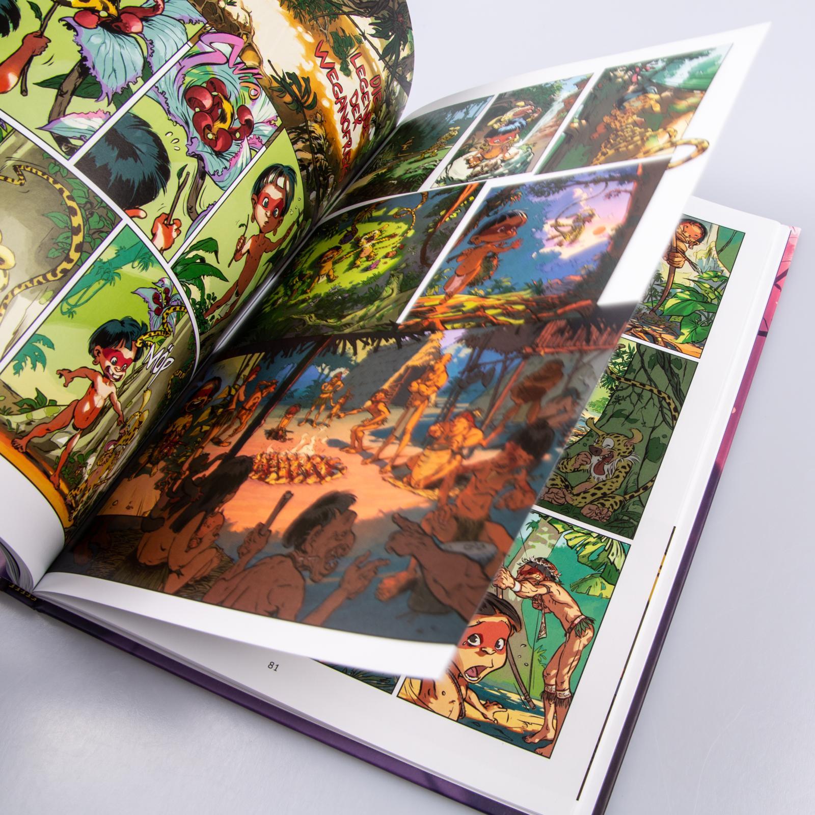 Beispielinhalt (Bild) Hommage an das Marsupilami 2