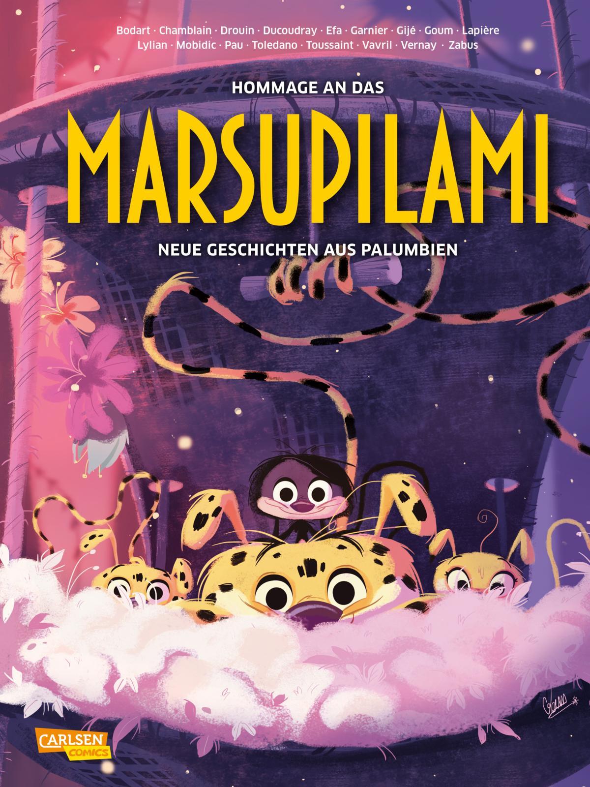 Vorderes Coverbild Hommage an das Marsupilami 2