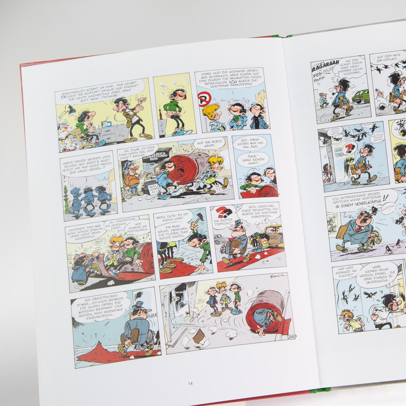 Beispielinhalt (Bild) Gaston Neuedition 12: Ein Fall für sich