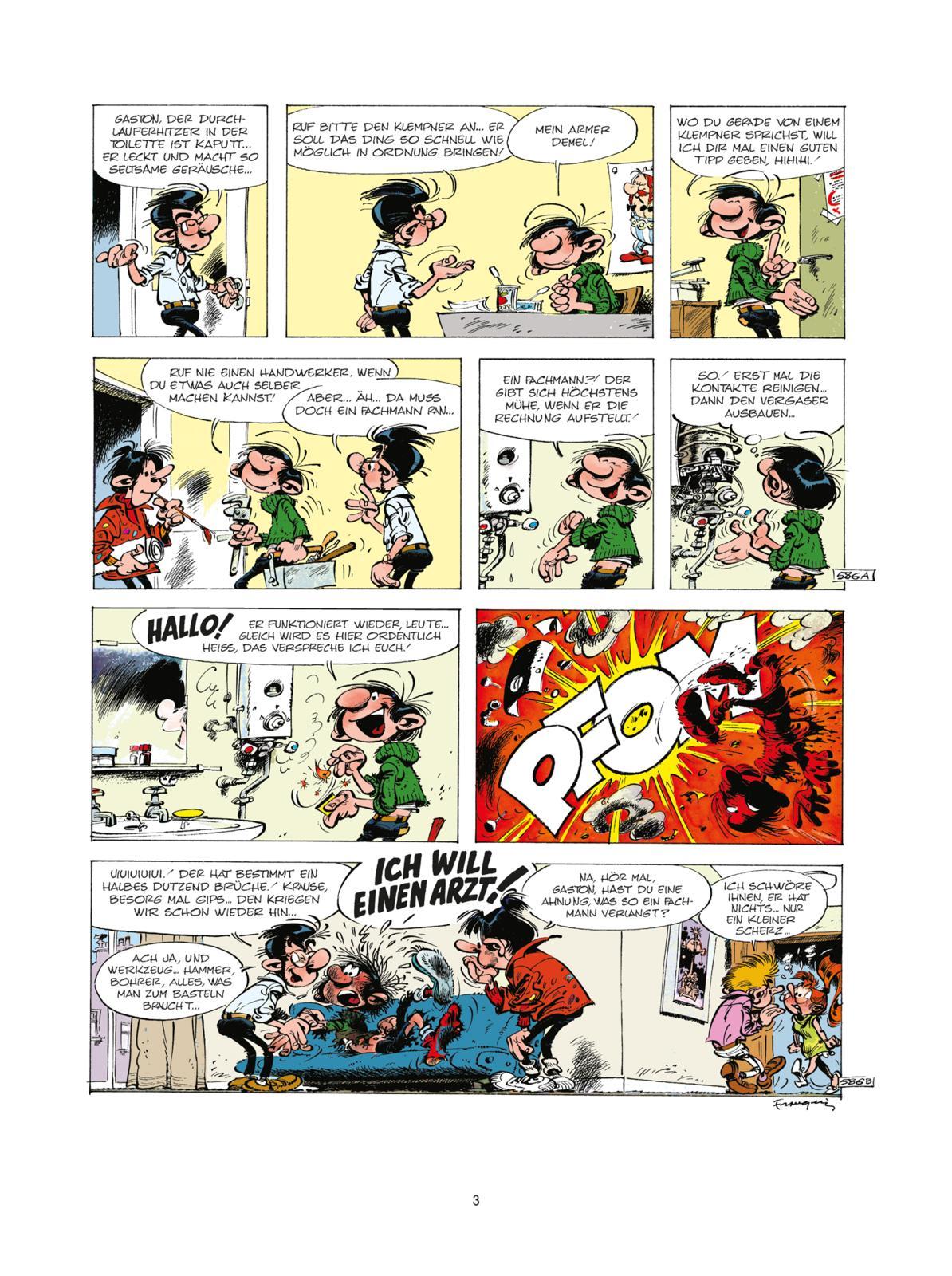 Beispielinhalt (Bild) Gaston Neuedition 13: Fehlversuche