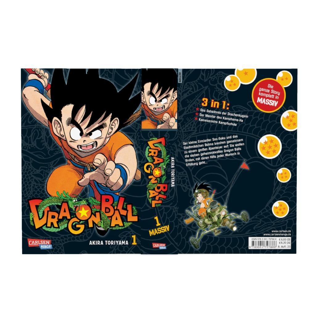 Beispielinhalt (Bild) Dragon Ball Massiv 1