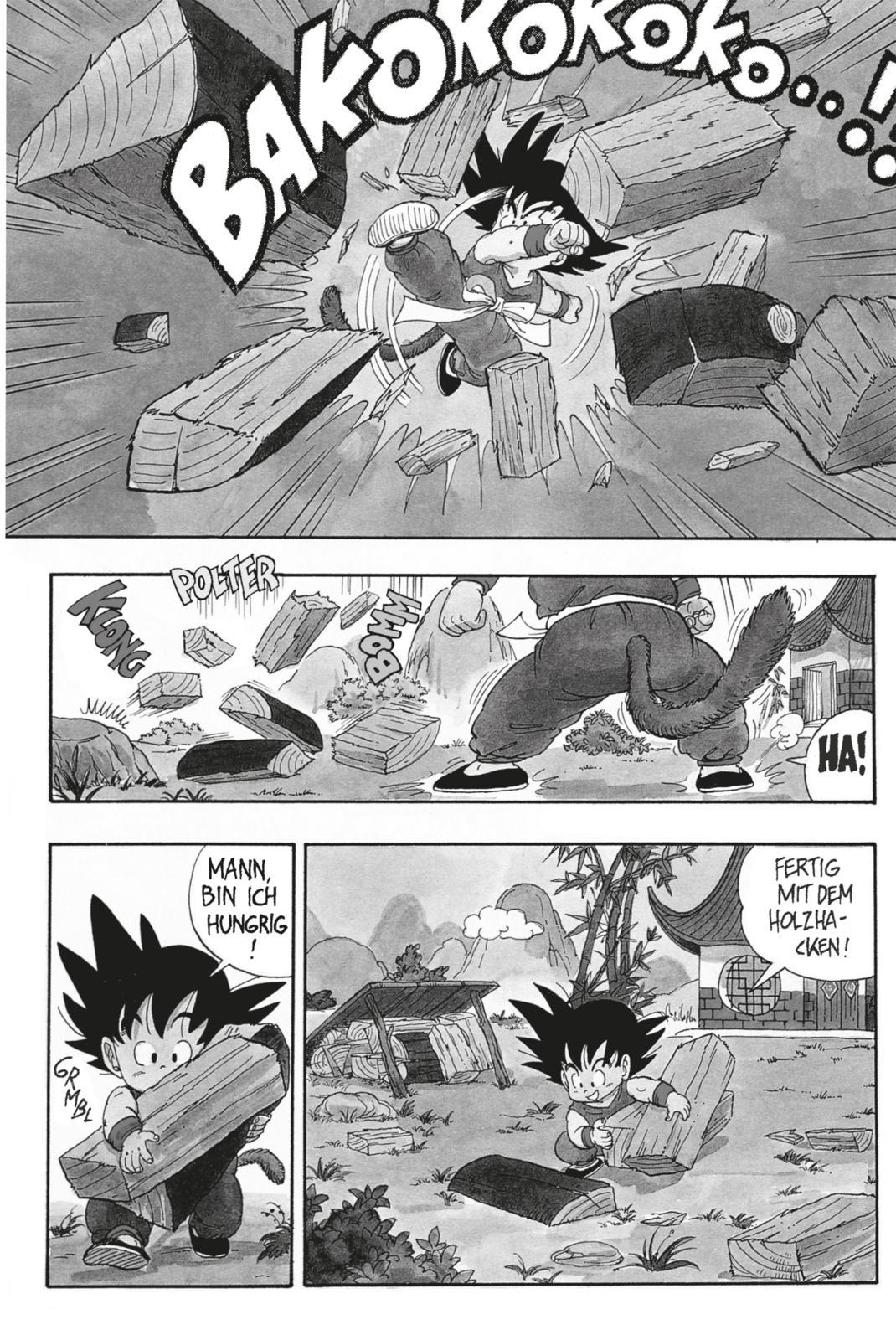 Beispielinhalt (Bild) Dragon Ball Massiv 1